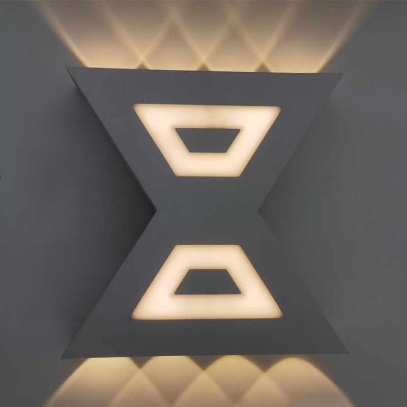 Chinese Knot Shaped Creative LED Wall Lamp Modern Simplicity Style Ambiance Decorative Wall Sconce for Courtyard Aisle