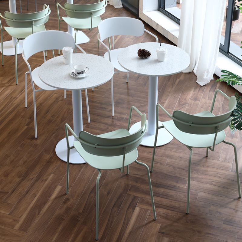 Industriële stijl eettafel voetstuk eetkamercollectie, 23,6 "l x 23.6''w x 29.5" h