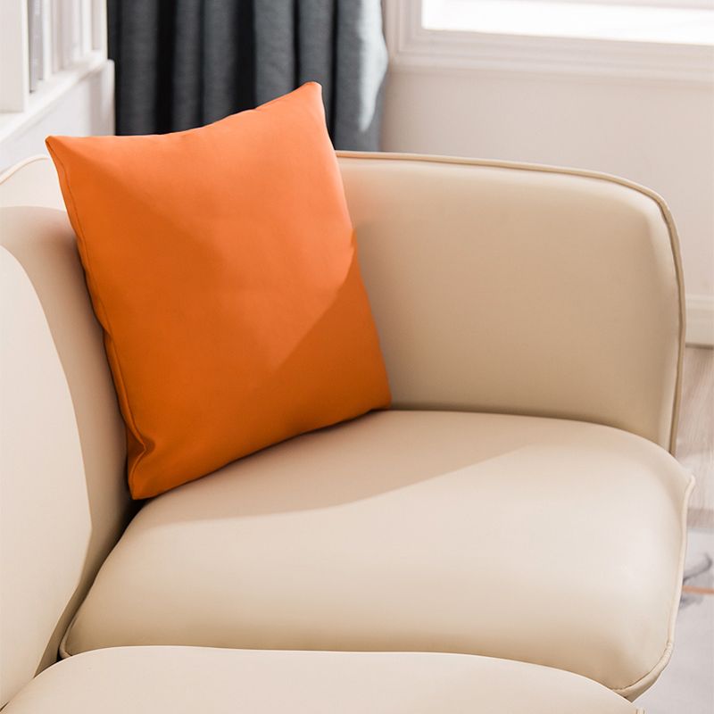 Contemporary Tuxedo Arm Sofa 30.31" Wide Standard Sofa for Living Room