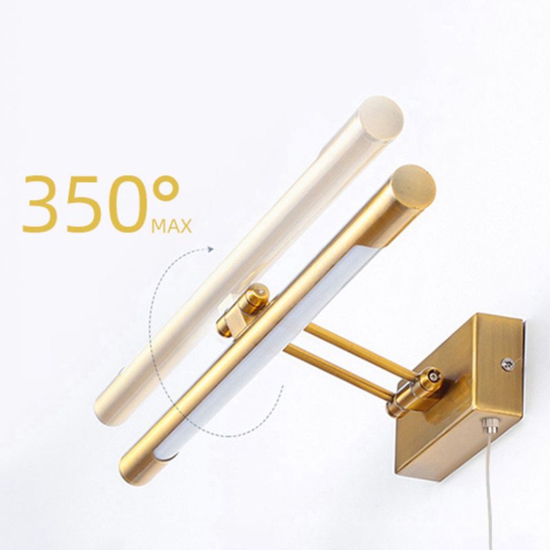 Black/Golden Vanity Lighting Modernism LED Bath Bar Light for Bathroom