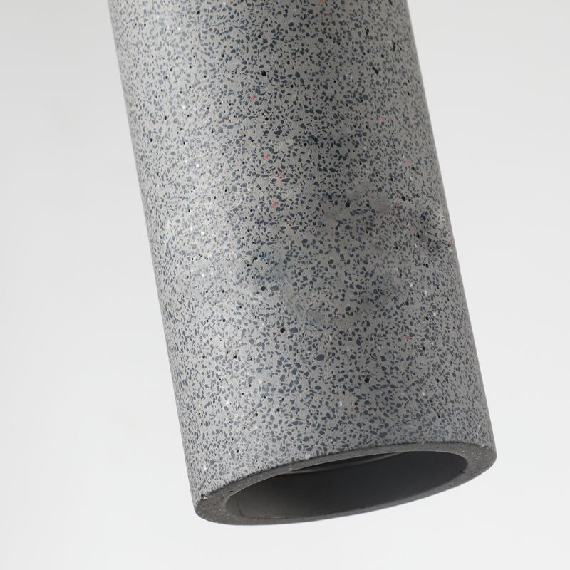 Einzelkopf hängend leichter kreativer Zement zeitgenössische Federung für Foyer