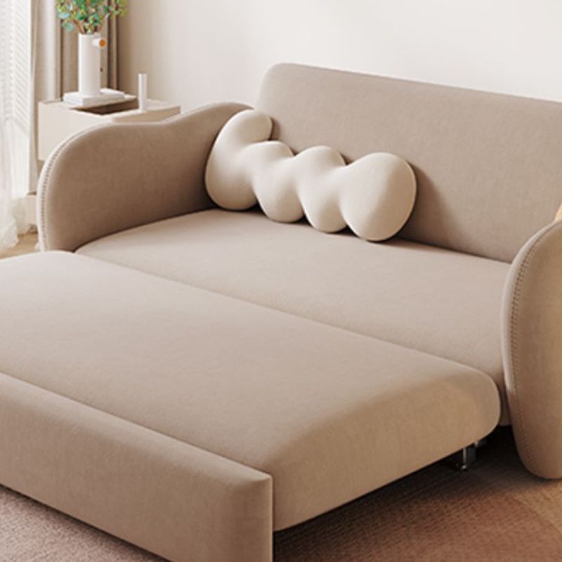 Scandinavian Foldable Futon Sleeper Espresso Futon Sleeper Sofa Bed