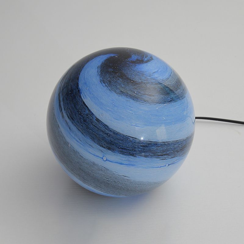 Globe Glass Table Lamp 1 Licht Moderne Simplicity Style Night Light voor slaapkamer