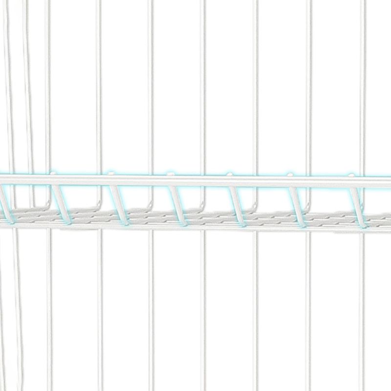 Zeitgenössischer Stil Geometrisches Bücherregal Metal Closed Back Bücherregal