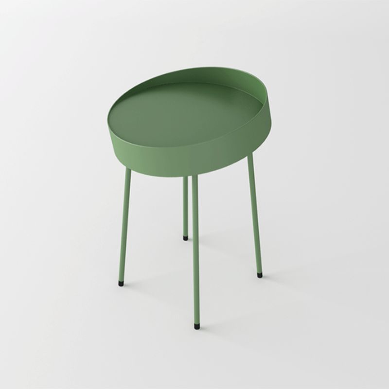 Dia 15.75"/23.62"/31.5" Iron Cocktail Table 4 Legs Coffee Table