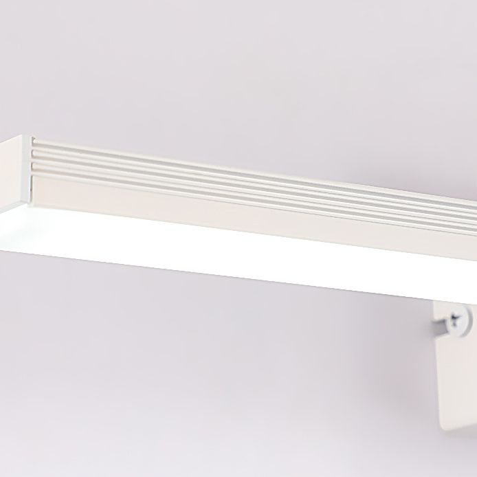 Lampada a specchio da trucco in metallo semplice moderno per bagno