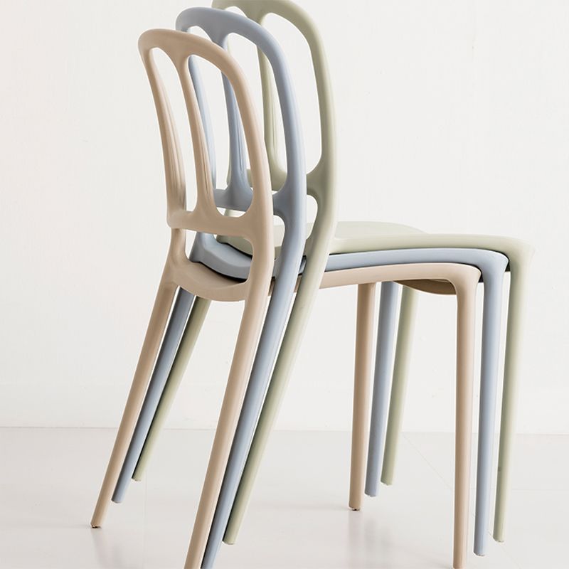 Scandinavisch plastic eetkeukenkamer stoel Windsor zijstoel