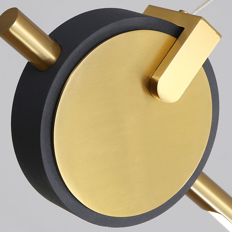 Éclairage d'éclairage à île moderne 1 Light Suspension LED de restaurant Light avec une teinte acrylique