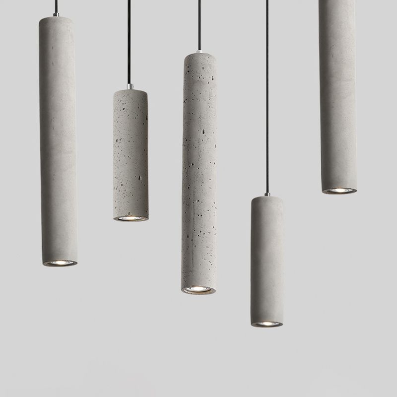 Modern Style Linear Shape Pendant Lighting 1 Light Pendant Light for Bedside