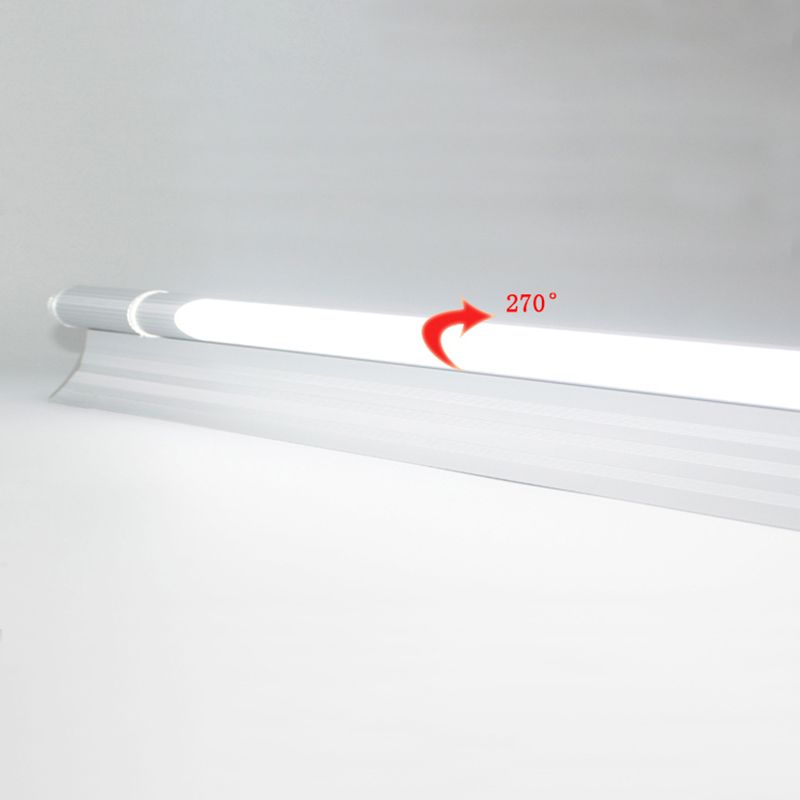 Lampe murale en aluminium argenté lampe à la vanité contemporaine des appliques lumineuses pour la salle de bain