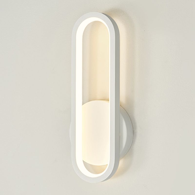 Modern Simple Wall Mount Light LED Wall Light with Acrylic Shade for Living Room