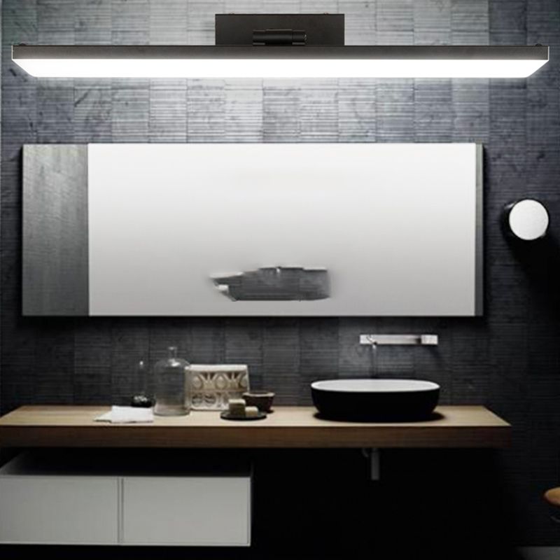 Linear LED Vanity Wall Light Fixtures Modern Mirror Front Light with Acrylic Shade