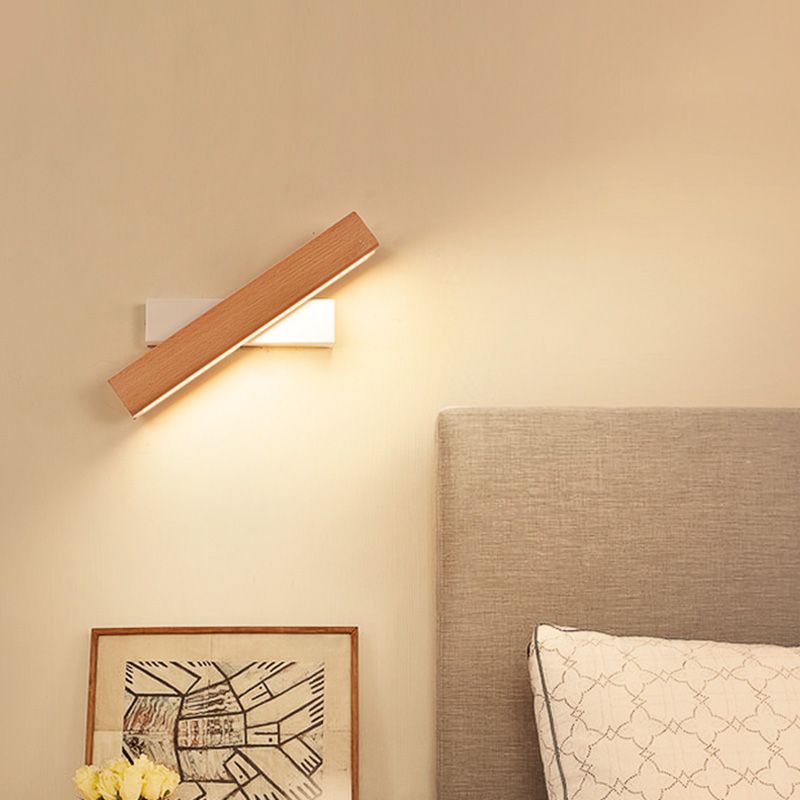 1 luminaire mural contemporain luminaire en bois