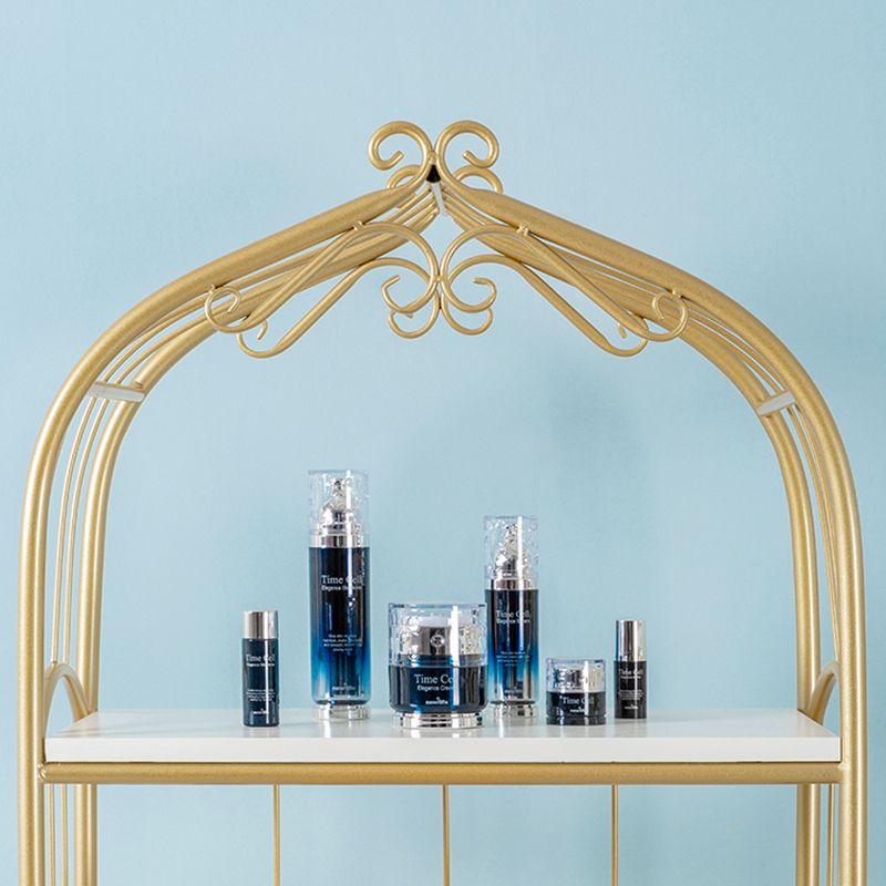 GLAM STYLE -Bücherregal Open Back Bücherregal für Home Office Study Room mit Rollen