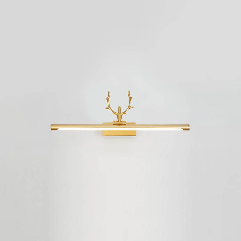 Minimalistische wandkandelspiegel Mirror Lichtwand gemonteerd eenvoudige wandlampwetsen voor toilet