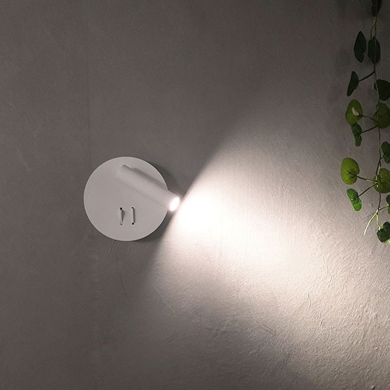 Lampe de lecture LED de lit de chevet LED LED LED-PECTORY MATIQUE contemporain pour chambre à coucher