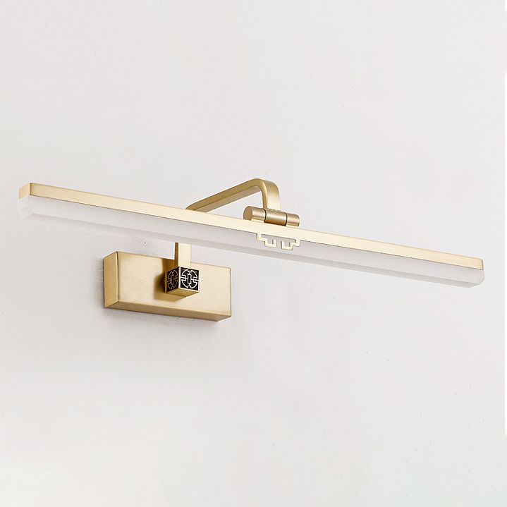 Simplicité Éclairage mural de la ferme Miroir LED LED LAMPE Métallique Éclairage pour salle de bain