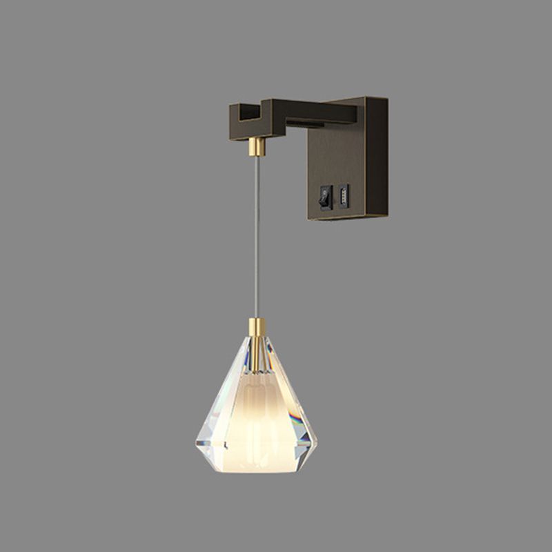 Tombra geométrica 1 Luz de la pared de luz Luz de la pared de la pared de estilo moderno