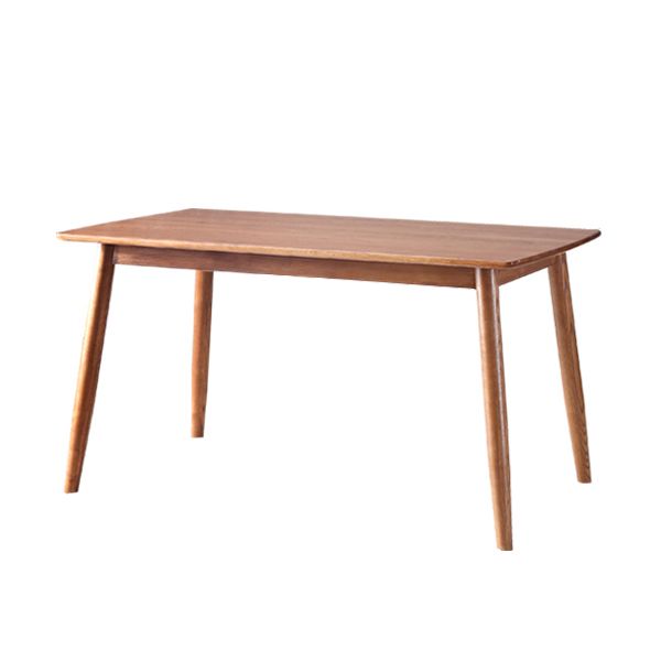 Solid Wood Dining Room Table Contemporary Style 4-foot Dining Site Table