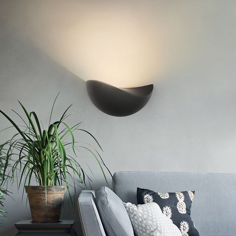 1 Light Unique Shape Wall Light Fixture Modern Wall Mounted Lighting for Living Room