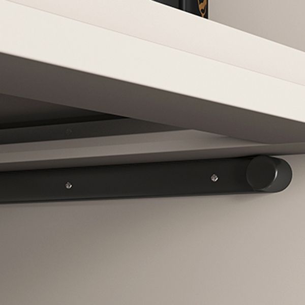 Libreria verticale standard glam in legno fabbricato con porte di vetro