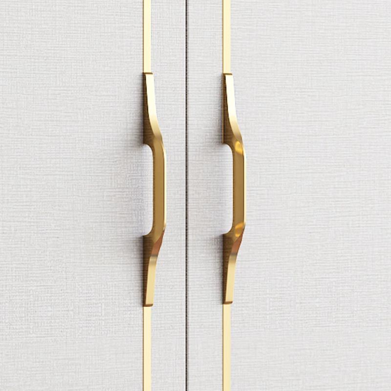 Contemporary Style Wood Wardrobe White Colour Soft Close Drawer Wardrobe Closet