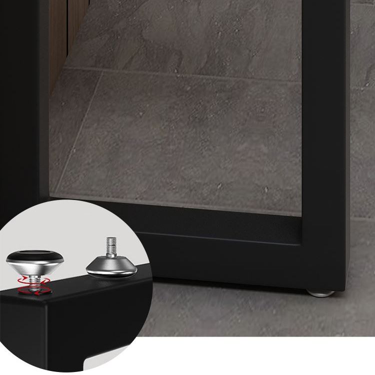 Luxurious Rectangle Wooden Bar Table Set 1/5 Pieces Counter Table with High Stools