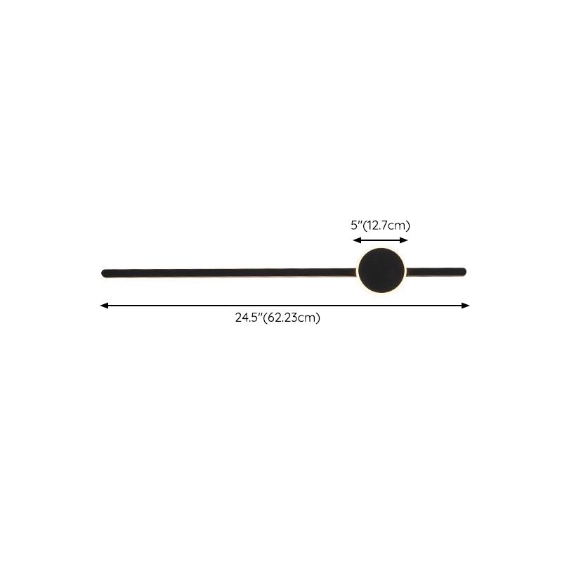 Modern Wall Light Fixture Metal 2 Light Wall Mounted Lighting for Living Room