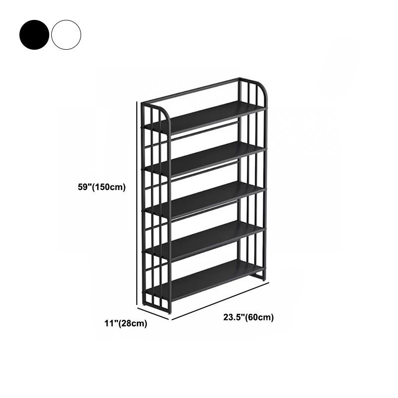 Standard Steel Bookshelf Modern Bookcase Storage and Display Shelves