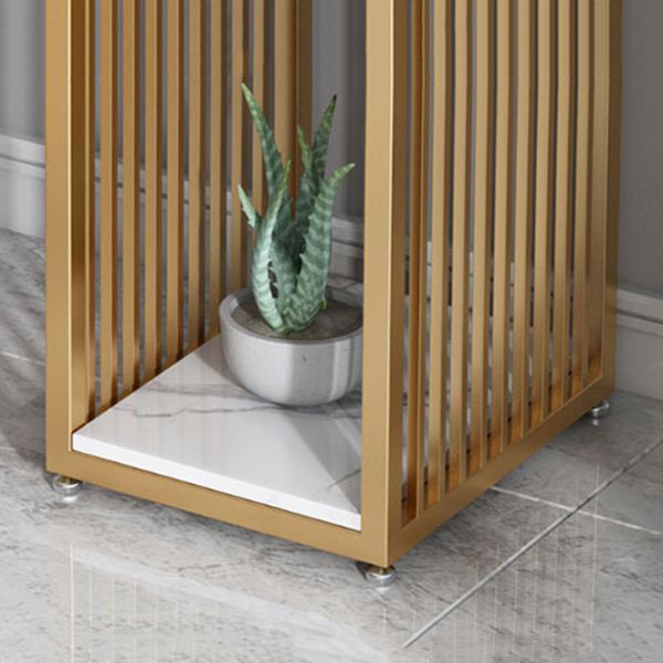 Glam1/2/3 Pieces Bar Table Set Rectangle Marble Bar Table with Bar Stool