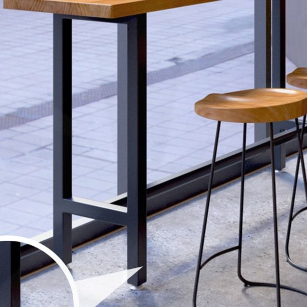 Glam Rectangle Bar Table Set 1/4/7/9 Pcs Iron Frame Bar Table and Stools