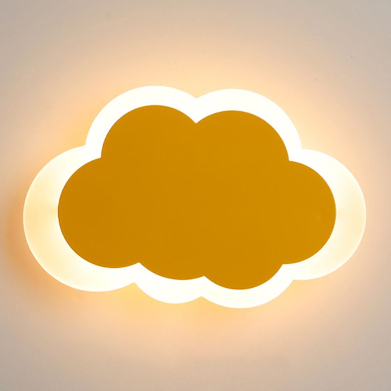 Cloud Sconce Light Fixture Nordic-Style LED Metal Wall Mounted Light Fixture