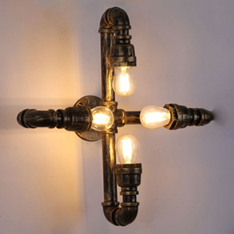 Rohrwand montierte Leuchte Industrie -Metallwandleuchten für das Restaurant