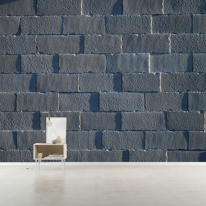 Brick Wall Style Mural Wallpaper Wall Art for Bar and Coffee Shop, Stain Resistant