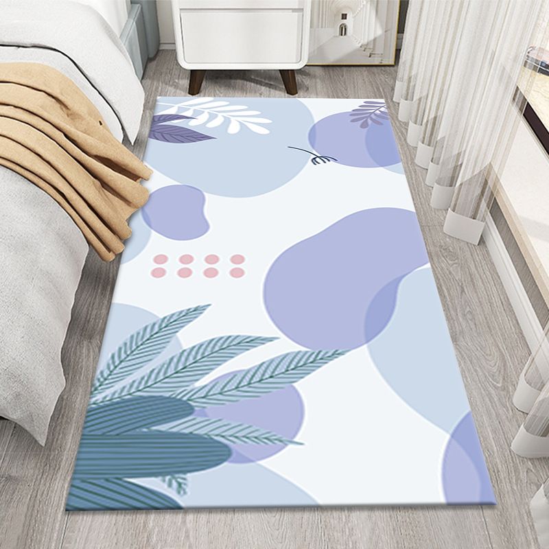 Light Orange Color Lump Carpet Polyester Nordic Carpet Washable Rug for Sitting Room