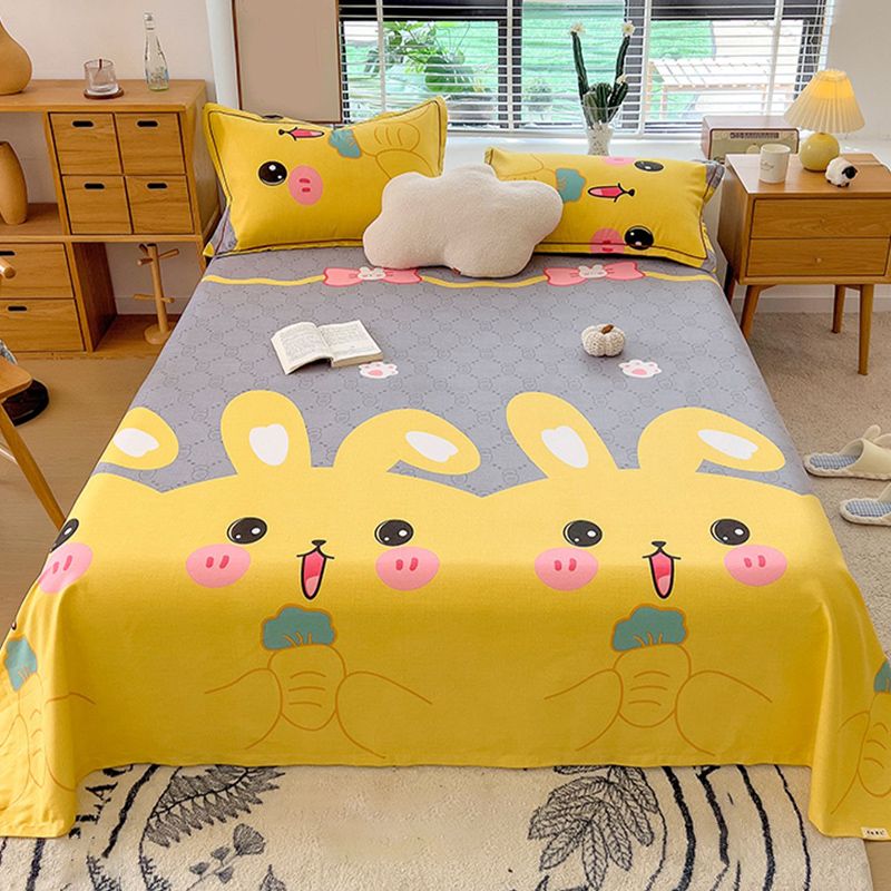 100 Cotton Bed Sheet Set Soft & Smooth Fade Resistant Bed Sheet Set