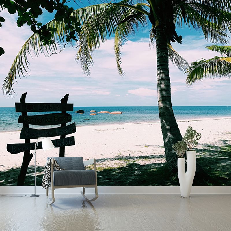 Wall Mural Environmental Wallpaper Tropical Landscape Living Room Wall Mural