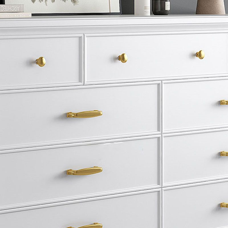 17.55-inch W Classic Glam Storage Chest Solid Wood Dresser with 5/7/9 Drawers