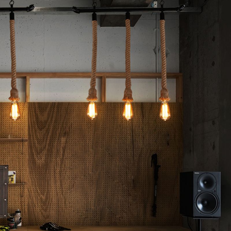 Industrial Style Linear Shape Island Light Metal Chandelier Lamp for Dining Room