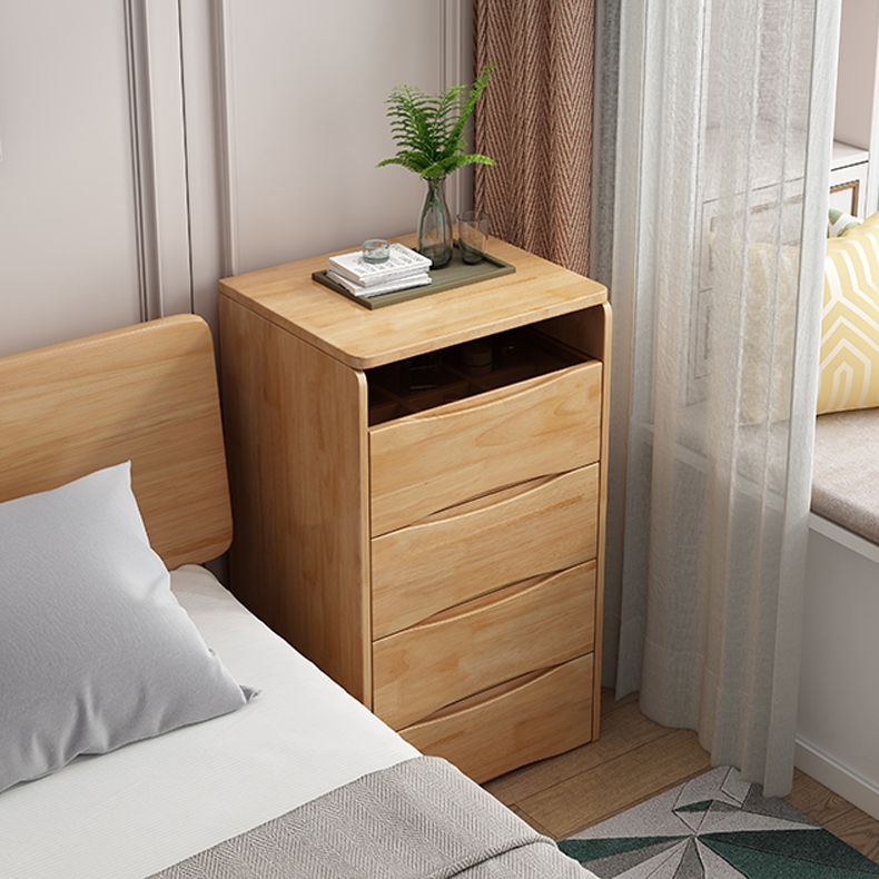 Contemporary 3 Drawer & Jewelry Vanity Desk Wood Makeup Vanity Desk