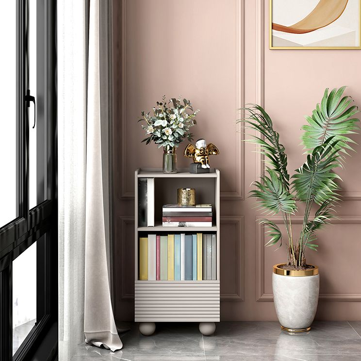 Standard Book Shelf with Drawer Vertical Shelf Bookcase for Office