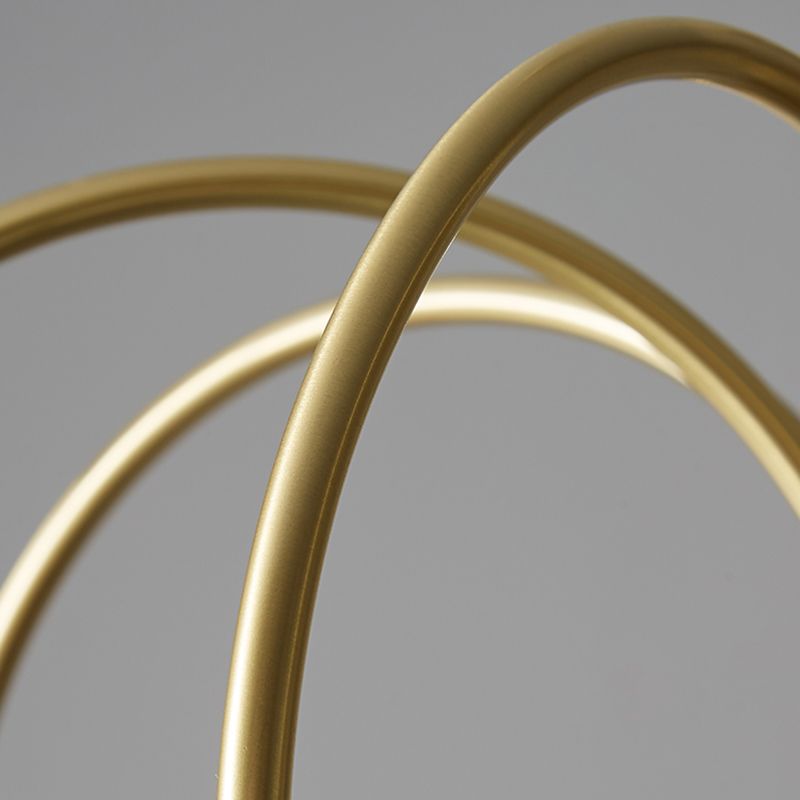 Moderne stijl Global Chandelier Multi Lights White Glass Suspension Lamp