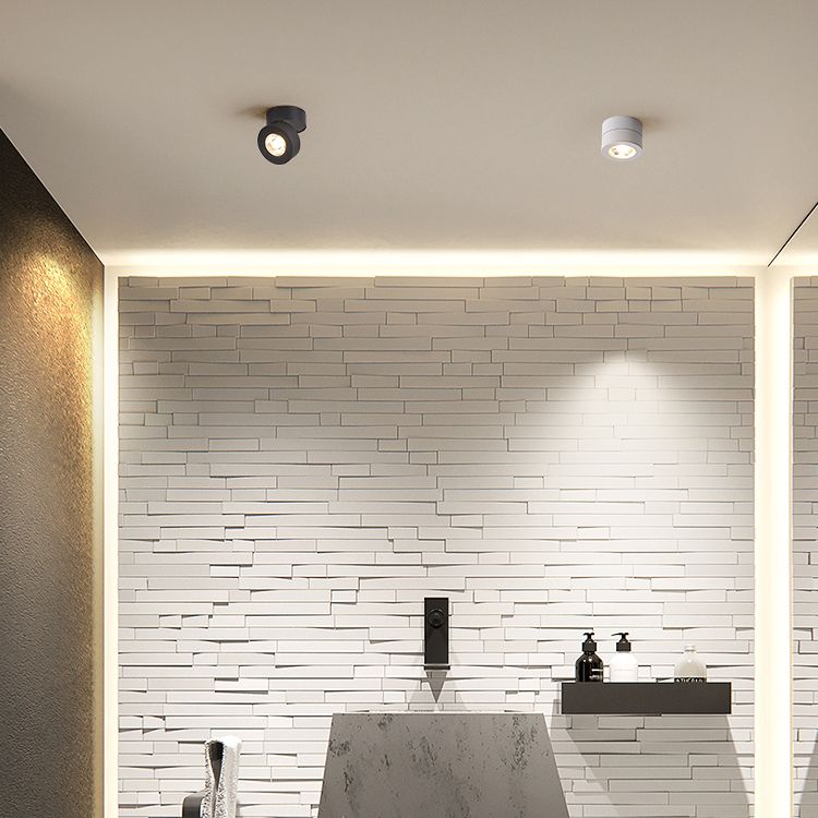 Plafonnier cylindrique Led encastré plafonnier moderne encastré