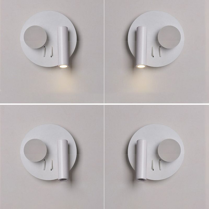 Wandleuchte Leuchte zeitgenössische weiße Wandleuchte für Schlafzimmer Lesen Licht