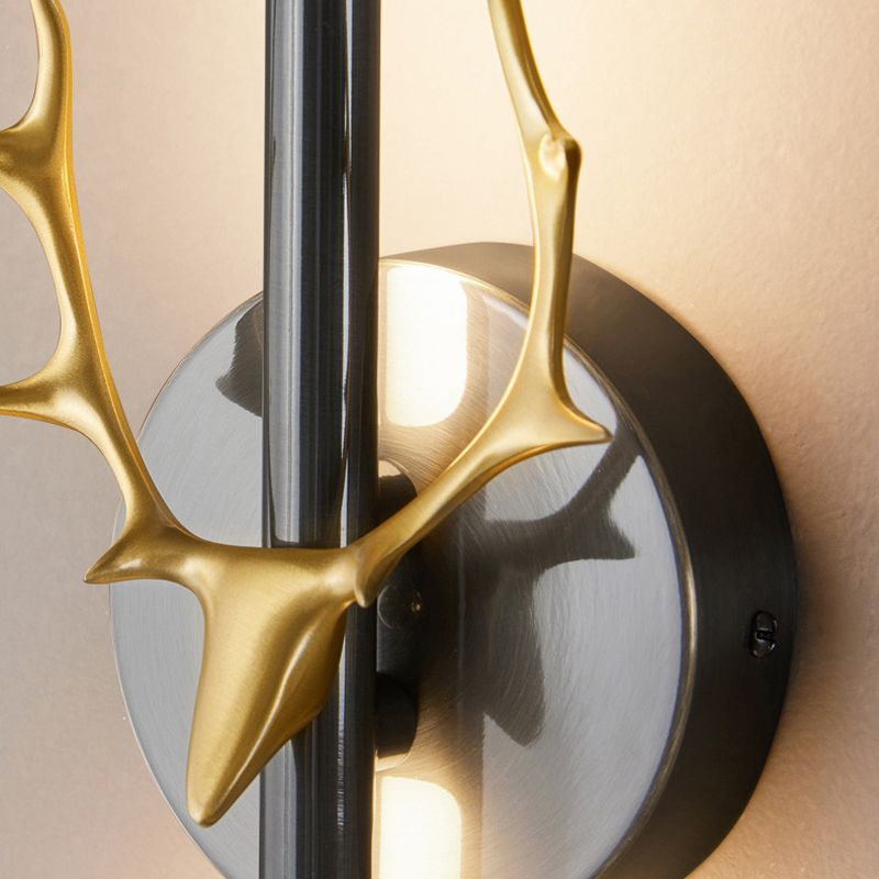 Modern Wall Light Fixture Metal 1 Light Wall Mounted Lighting for Dining Room