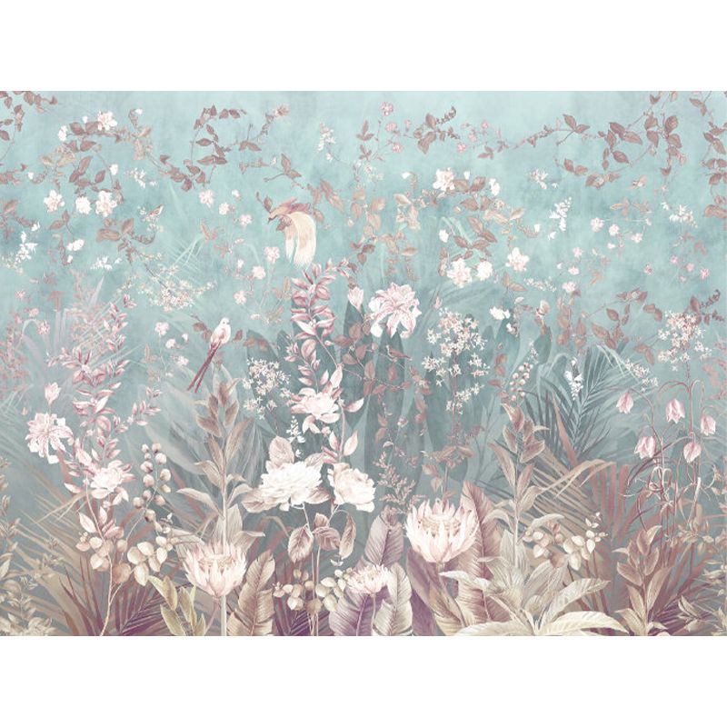 Home Decor Flower Print Mural Decal Customized Contemporary Wall Art for Kitchen