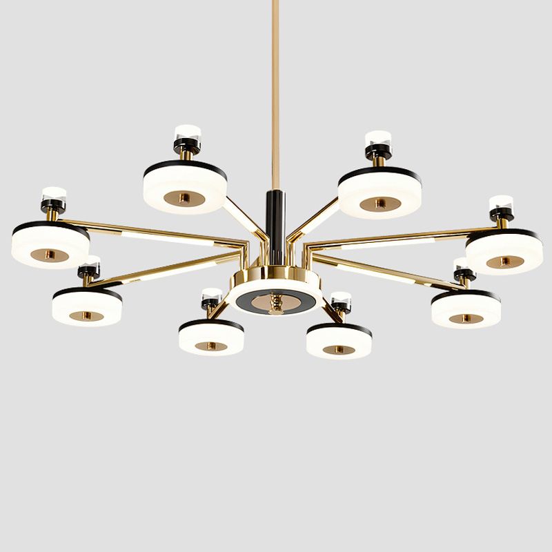 2 Bulbs Quantity Optional Modern Chandelier Pendant Light for Living Room Dining Room