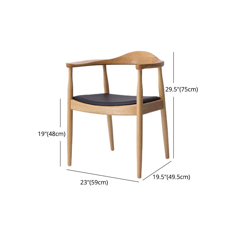 Modern 1/3/4/5/6 Pieces Rectangle Dining Set Ash Wood Dining Table with Chairs