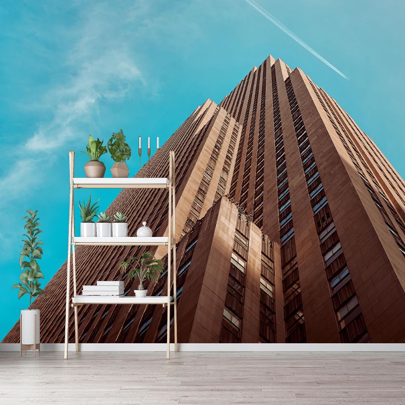 Mildew Resistant Contemporary Construction Mural Decorative for Decoration