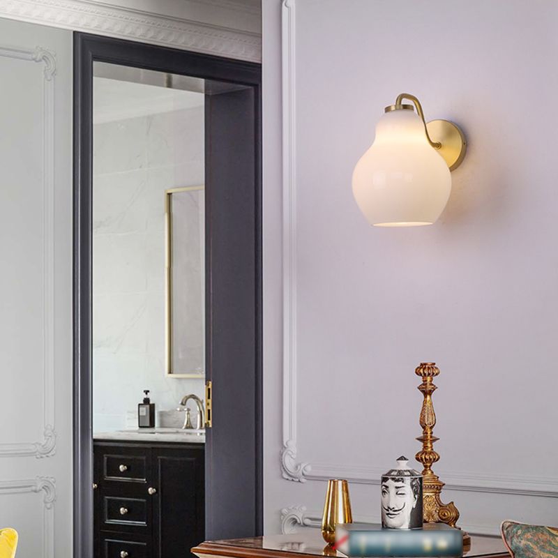Glass Geometric Wall Sconce Lights Modern Style Multi Lights Wall Mounted Lamps